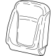Mopar 7NB54U00AA Front Seat Back Cover