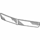Mopar 5152033AA Lower Grille