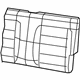 Mopar 5MG90DX9AA Rear Seat Back Cover