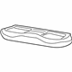 Mopar 6SG06LXHAA Rear Seat Cushion Cover