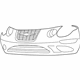 Mopar 4574820AB Front Bumper Cover