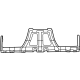 Mopar 68631467AA Fascia Support Bracket
