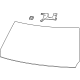 Mopar 68594936AA Windshield