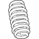 Mopar 68320235AC SPRING-FRONT COIL