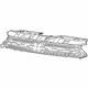 Mopar 68081408AE Radiator Grille