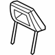 Mopar 1TG00XDVAA Front Headrest