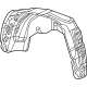 Mopar 68480106AA Wheelhouse Inner Silencer