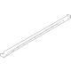 Mopar 7MT03LXHAA MOLDING-SIDE SILL