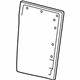 Mopar 1DU471J8AA Rear Seat Back Panel