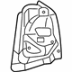 Mopar 5065146AE Tail lamp Mounting Panel