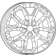 Mopar 4755555AA Aluminum Wheel