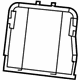 Mopar 68092041AA Rear Seat Back Frame