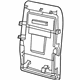 Mopar 1JA95BD1AA Front Seat Back Panel