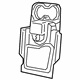 Mopar 5ZF62TX7AB Cup Holder Bezel