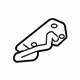 Mopar 55359384AC Door Latch Striker