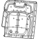 Mopar 68376068AD FOAM-SEAT BACK Mopar 68376068AD FOAM-SEAT BACK