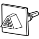 Mopar 68602221AA SWITCH-HAZARD WARNING