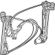 Mopar 68718866AA REGULATOR-FRONT DOOR WINDOW