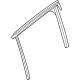 Mopar 68665536AA W-STRIP-REAR DOOR FLUSH GLASS Mopar 68665536AA W-STRIP-REAR DOOR FLUSH GLASS