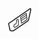 Mopar 1NK94DK2AA Seat Latch Bezel