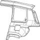 Mopar 68571849AB PANEL-BODY SIDE APERTURE OUTER Mopar 68571849AB PANEL-BODY SIDE APERTURE OUTER