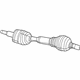 Mopar 68341692AB AXLE HALF