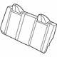 Mopar 1WP15DX9AA Rear Seat Back Cover