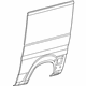 Mopar 68134822AB Body Side Aperture Outer Panel