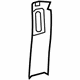 Mopar 5KF24XDVAD B Pillar Panel Mopar 5KF24XDVAD B Pillar Panel