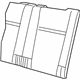 Mopar 1UN37DW1AA Rear Seat Back Cover Mopar 1UN37DW1AA Rear Seat Back Cover