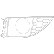 Mopar 68092572AA Fog Lamp Bezel