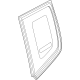 Mopar 68438136AA Quarter Window Glass
