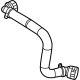 Mopar 57008852AA HOSE-COOLANT BOTTLE OUTLET