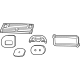 Mopar 68687040AA Air Conditioning And Heater Unit Seal Kit