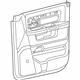 Mopar 6MU241X5AC Front Door Trim Panel
