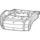 Mopar 68571889AD Seat Cushion Foam