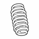 Mopar 68320237AB Front Coil Spring