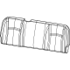 Mopar 7UU16LA8AA Rear Seat Back Cover