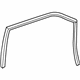 Mopar 68039966AF Front Door Glass Weatherstrip