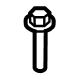 Mopar 68492932AA Hex Flange Head Bolt