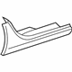 Mopar 5018724AA Quarter Panel Applique