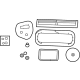 Mopar 68542645AB Air Conditioning And Heater Unit Seal Kit Mopar 68542645AB Air Conditioning And Heater Unit Seal Kit
