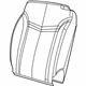Mopar 68100270AA Seat Back Foam Mopar 68100270AA Seat Back Foam