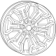 Mopar 68565553AC WHEEL-ALUMINUM Mopar 68565553AC WHEEL-ALUMINUM