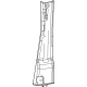 Mopar 7JQ66JXWAA PANEL-B PILLAR UPPER