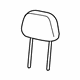 Mopar 6SF96LXHAA Front Headrest