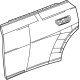 Mopar 68588588AD Rear Door