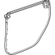 Mopar 68591254AA W/STRIP-FRONT DOOR MOUNTED