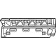 Mopar 68193700AA Sill Reinforcement