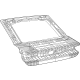 Mopar 68690292AE Liftgate Panel